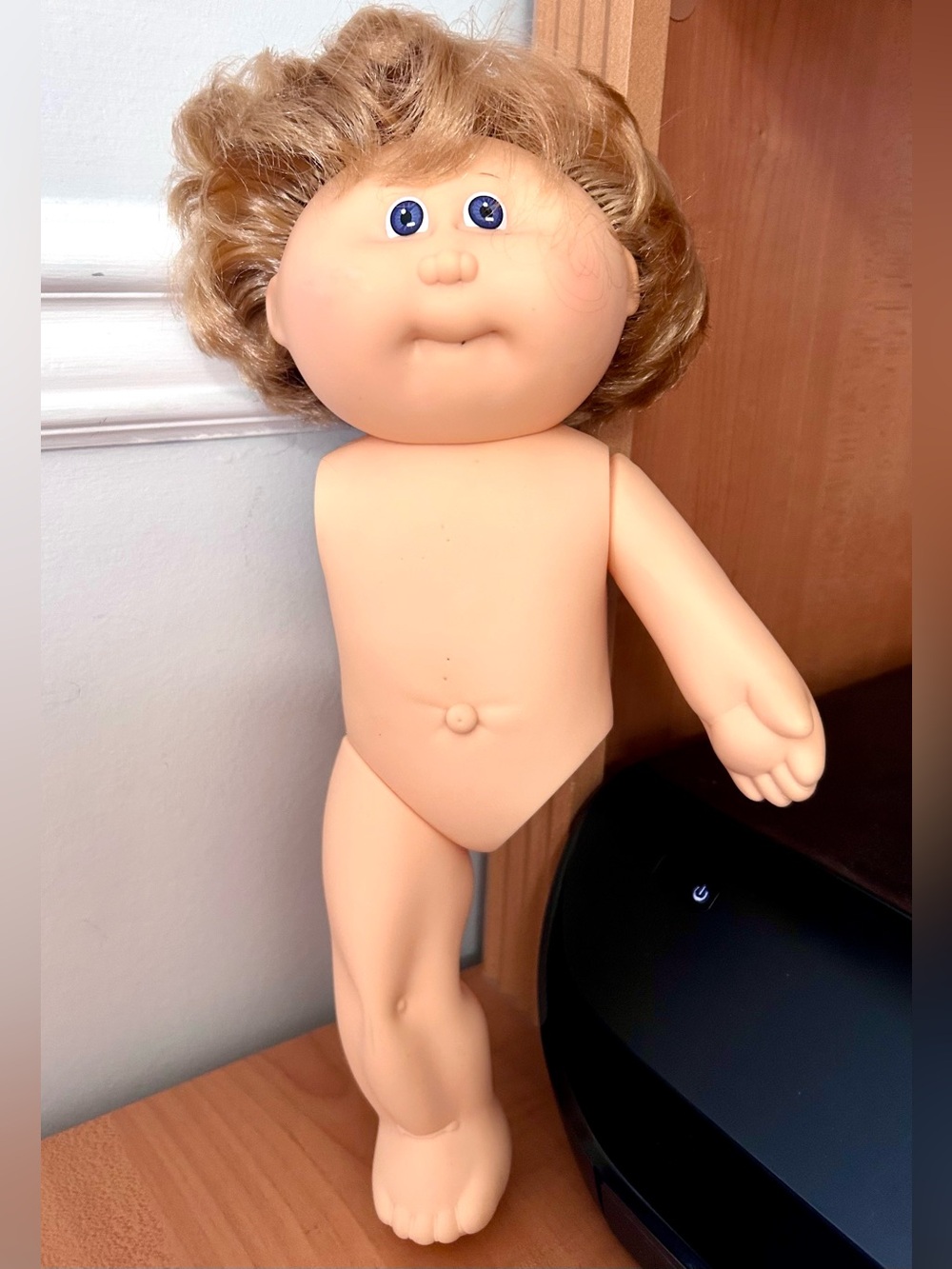 Vintage 1986 Cabbage Patch Kid Doll -splashing kids-Blonde Hair/Blue Eyes